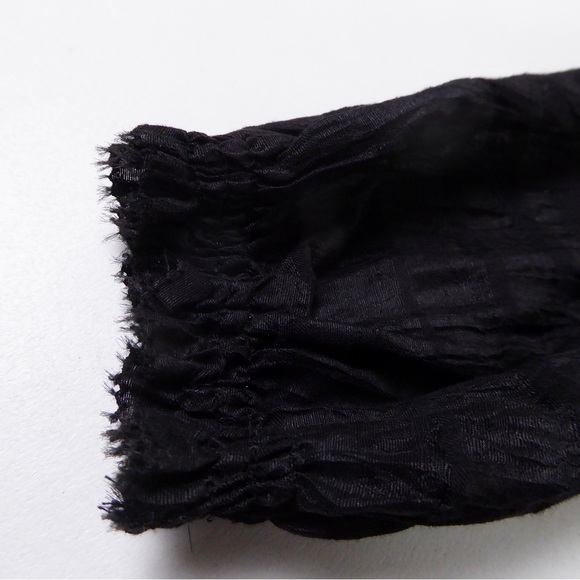 Donna Karan New York DKNY Summer Solstice Sheer Top NWT Linen / Cotton - Picture 5 of 10